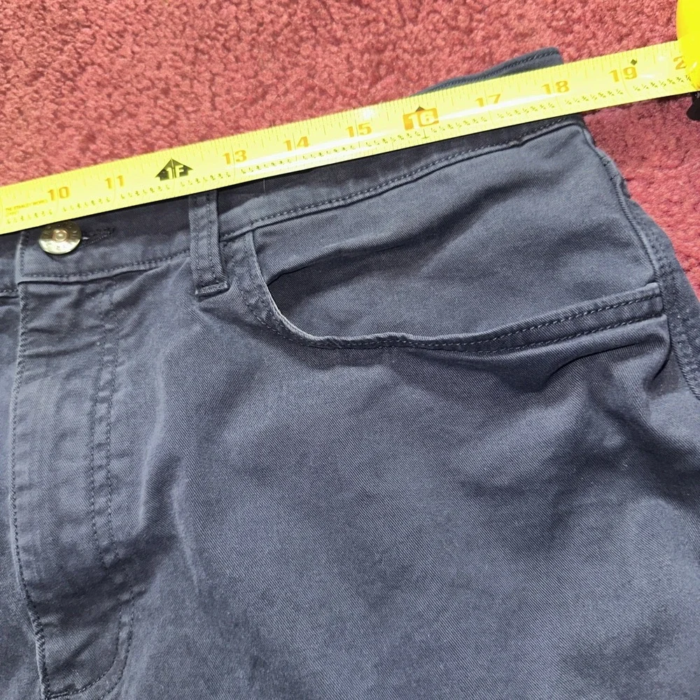 Flint and Tinder Pants Men (Fit 36x33) Blue Chino Straight Huckberry Stretch